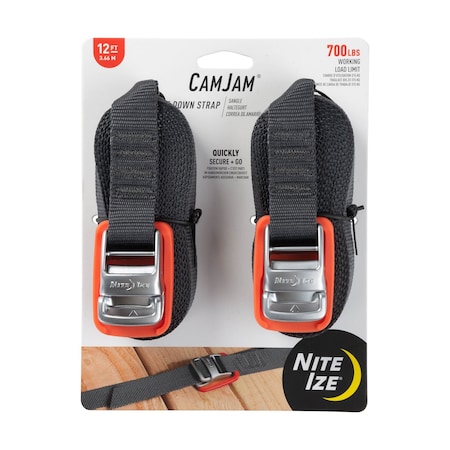 Tie Down Strap,12 Ft,2 Pack