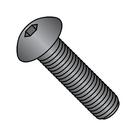 M10-1.50 Socket Head Cap Screw, Plain Steel, 25 Mm Length, 100 PK