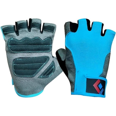 Weight Lifting Gloves Blue XL