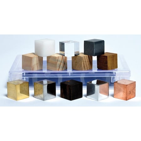 Density Cube Set Of 12 In Plastic Storag