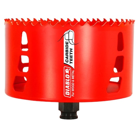 Carbide-Tipped Wood And Metal Holesaw