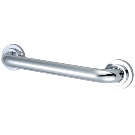 26-13/16 L, Contemporary, 17 Ga. Brass, DR414241 24X1-1/4 OD Grab Bar, Polished Chrome