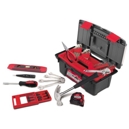 Household Tool Kit,w/Tool Box 53pcs