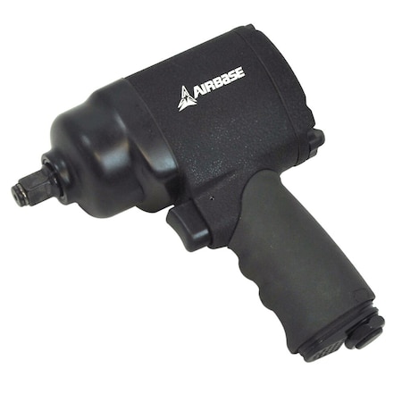 Impact Wrench,Heavy Dty,Twin Hammer,1/2 In.