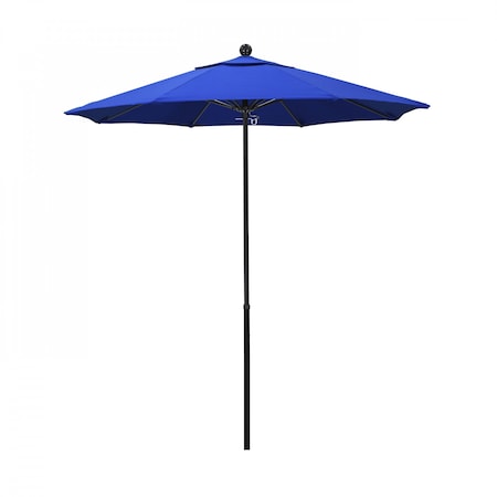 Patio Umbrella, Octagon, 92.38 H, Sunbrella Fabric, Pacific Blue
