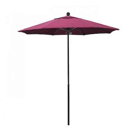 Patio Umbrella, Octagon, 92.38 H, Sunbrella Fabric, Hot Pink