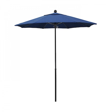 Patio Umbrella, Octagon, 92.38 H, Sunbrella Fabric, Regatta