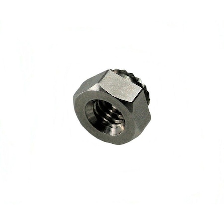 Cage Nut, M5, Hex Shape, Stainless Steel
