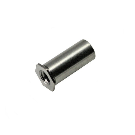 Hex Standoff, #4-40 Thrd Sz, Stainless Steel 1/4 Hex W