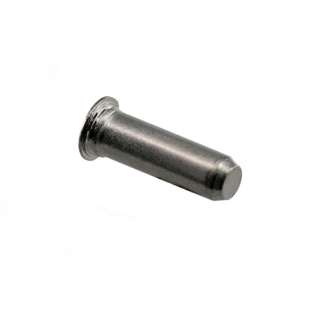 Self-Clinching Stud, 1/4, 0.5, Pilot Pin Flush, Stainless Steel