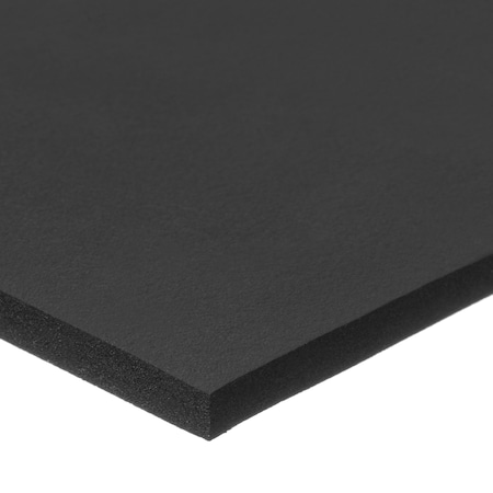 Foam Strip, Closed Cell, 3/4 In W, 10 Ft L, 1/2 In Thick, Black