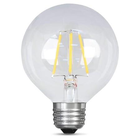 Light Bulb,LED,G25 Globe,40w Eq,PK36