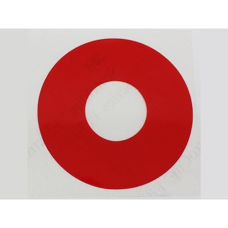 Gauge-Mark Vinyl, Transp, Red, 18-2