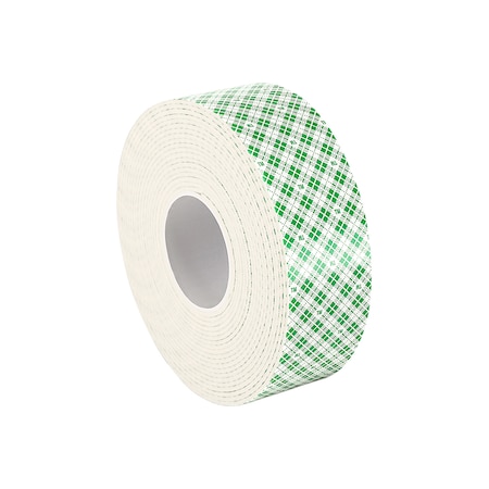 3M 4004 Double Coated Foam Tape 2.75 X 5yd, White