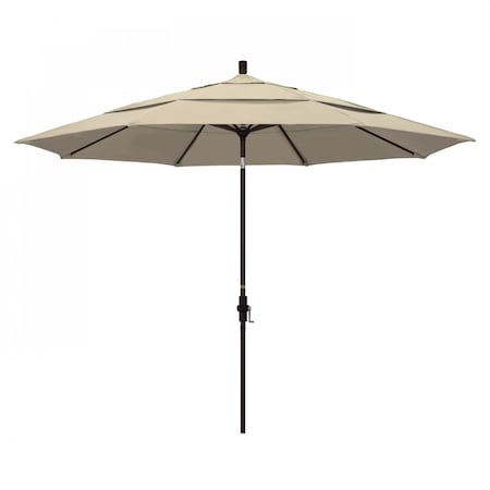 Patio Umbrella, Octagon, 110.5 H, Pacifica Fabric, Beige