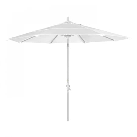 Patio Umbrella, Octagon, 110.5 H, Sunbrella Fabric, Natural