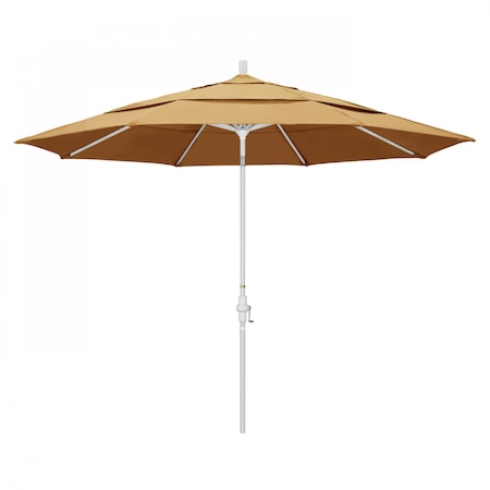 Patio Umbrella, Octagon, 110.5 H, Sunbrella Fabric, Wheat