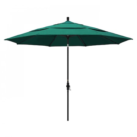 Patio Umbrella, Octagon, 110.5 H, Sunbrella Fabric, Spectrum Aztec