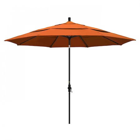Patio Umbrella, Octagon, 110.5 H, Sunbrella Fabric, Tuscan