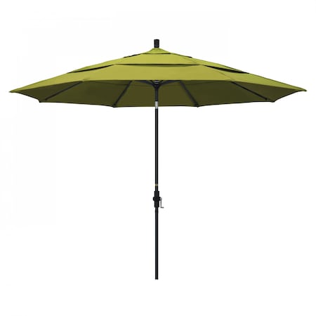 Patio Umbrella, Octagon, 110.5 H, Olefin Fabric, Kiwi