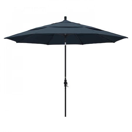 Patio Umbrella, Octagon, 110.5 H, Pacifica Fabric, Sapphire