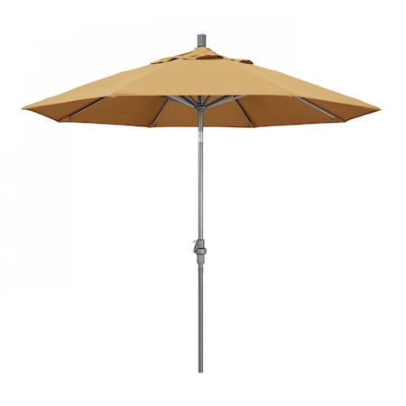 Patio Umbrella, Octagon, 102.38 H, Sunbrella Fabric, Wheat