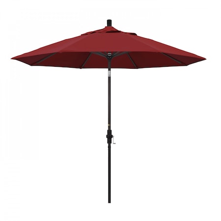 Patio Umbrella, Octagon, 102.38 H, Pacifica Fabric, Red