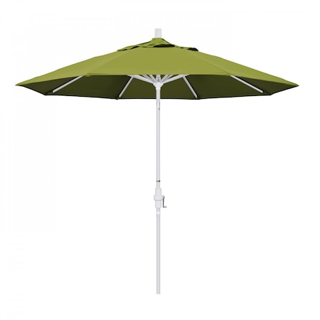 Patio Umbrella, Octagon, 102.38 H, Olefin Fabric, Kiwi