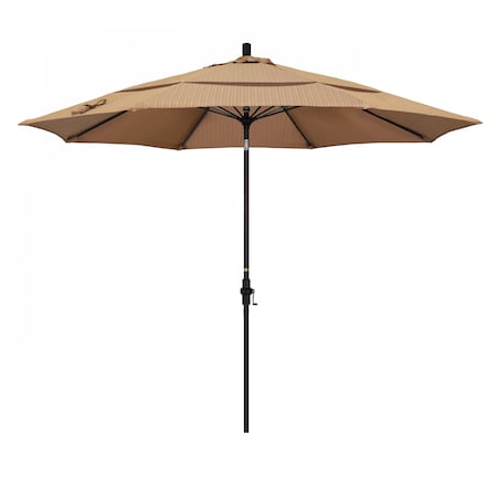 Patio Umbrella, Octagon, 109.5 H, Olefin Fabric, Terrace Sequoia