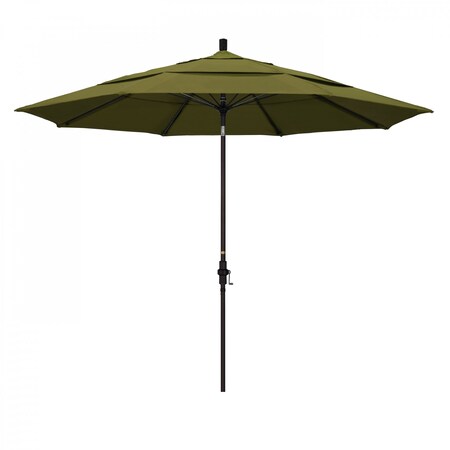 Patio Umbrella, Octagon, 109.5 H, Pacifica Fabric, Palm