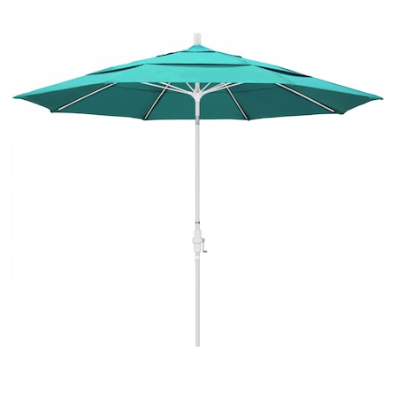 Patio Umbrella, Octagon, 109.5 H, Sunbrella Fabric, Aruba