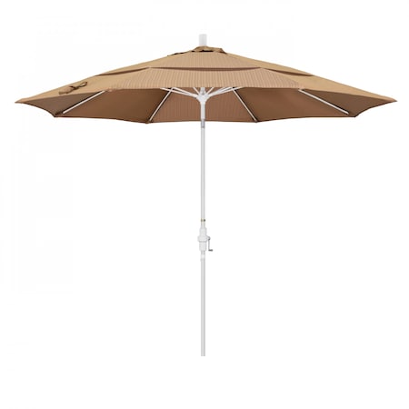 Patio Umbrella, Octagon, 109.5 H, Olefin Fabric, Terrace Sequoia