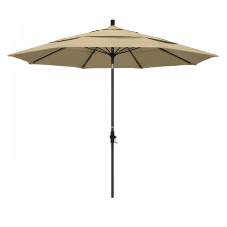 Patio Umbrella, Octagon, 109.5 H, Sunbrella Fabric, Antique Beige