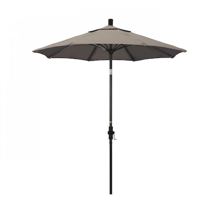 Patio Umbrella, Octagon, 102.5 H, Sunbrella Fabric, Taupe