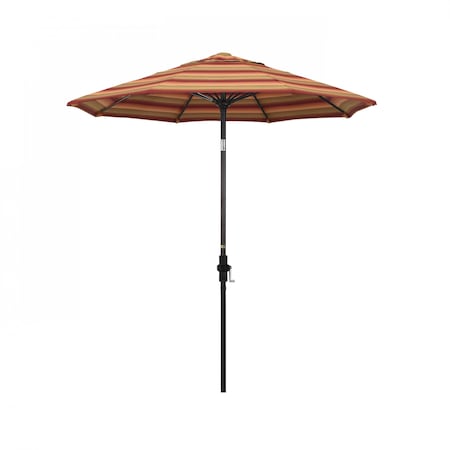 Patio Umbrella, Octagon, 102.5 H, Sunbrella Fabric, Astoria Sunset