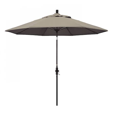 Patio Umbrella, Octagon, 101 H, Sunbrella Fabric, Taupe