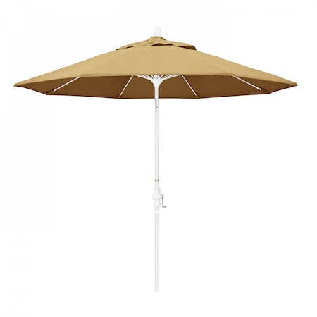 Patio Umbrella, Octagon, 101 H, Sunbrella Fabric, Wheat