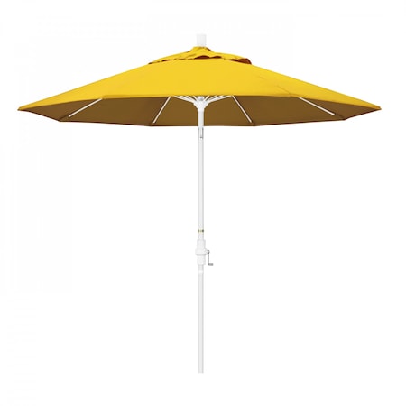 Patio Umbrella, Octagon, 101 H, Sunbrella Fabric, Sunflower Yellow