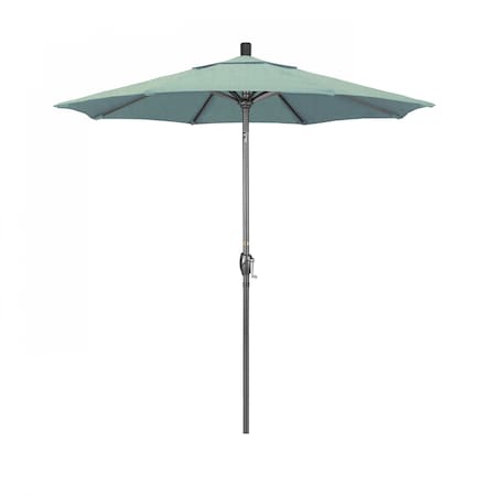 Patio Umbrella, Octagon, 95.5 H, Sunbrella Fabric, Spa
