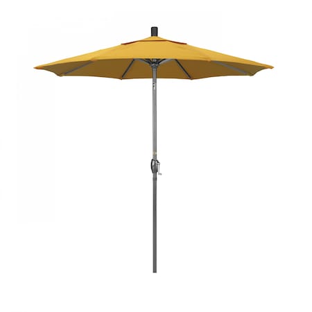 Patio Umbrella, Octagon, 95.5 H, Olefin Fabric, Lemon