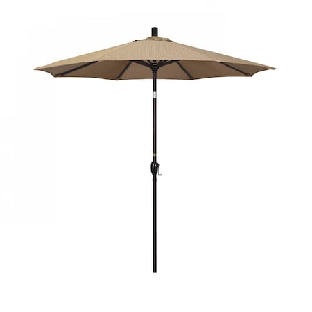 Patio Umbrella, Octagon, 95.5 H, Olefin Fabric, Terrace Sequoia