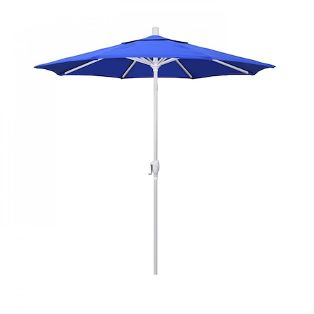 Patio Umbrella, Octagon, 95.5 H, Sunbrella Fabric, Pacific Blue