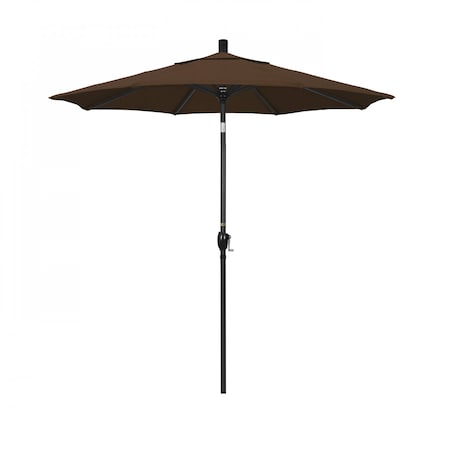 Patio Umbrella, Octagon, 95.5 H, Olefin Fabric, Teak