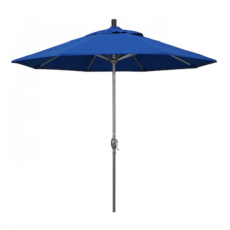 Patio Umbrella, Octagon, 101 H, Pacifica Fabric, Pacific Blue