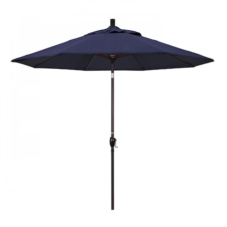 Patio Umbrella, Octagon, 101 H, Sunbrella Fabric, Navy