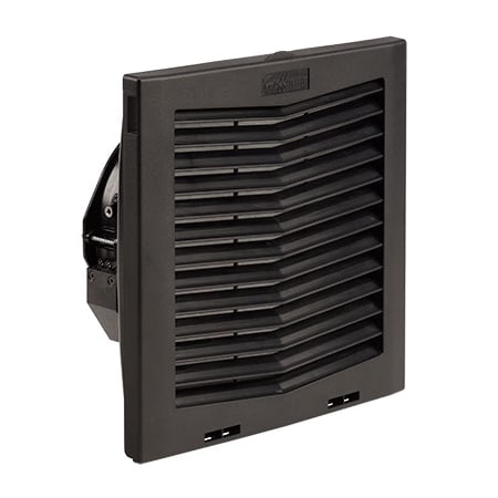 HF Side-Mount Filter Fans, Black, ABS