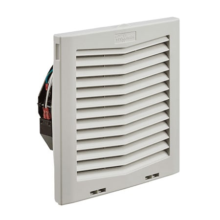 HF Side-Mount Filter Fans, Lt. Gray, ABS