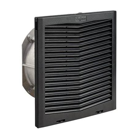 HF Side-Mount Filter Fans, Black, ABS