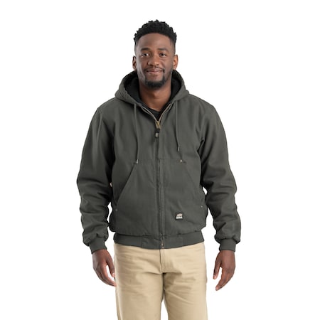 Heartland Washed Duck Hooded Work Jacket