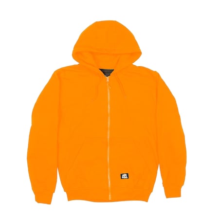 Sweatshirt,Hi-Vis,Hooded,M,Reg,Orange
